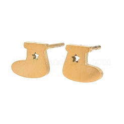 Серьги-гвоздики из нержавеющей стали 304&nbsp;LS-EJEW-I321-01G-03