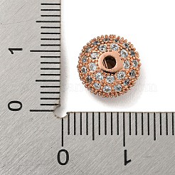 Латунные микропаве из прозрачного кубического циркония KK-G493-50RG