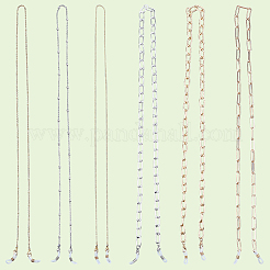 6шт 6 стиля цепочки для очков&nbsp;AJEW-GF0011-55