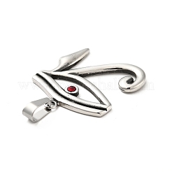 Подвески из нержавеющей стали 304 со стразами&nbsp;STAS-P309-30AS