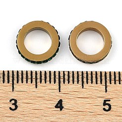 Ионное покрытие (IP) 304 нержавеющая сталь европейские бусины STAS-Z090-03G-02