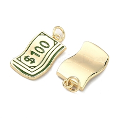 Латунь эмаль подвески&nbsp;KK-F933-11G