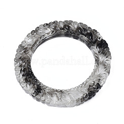 Двухцветные кабошоны из прозрачной смолы с декодированием CRES-S302-37