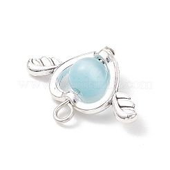 10 шт. кошачий глаз с подвесками из сплава PALLOY-JF04278