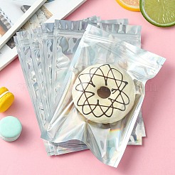 Прямоугольные пластиковые пакеты с застежкой-молнией и блестками OPP-YW0001-03D