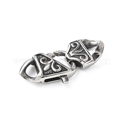 Застежки-лобстеры из хирургической нержавеющей стали 316 STAS-H234-13AS