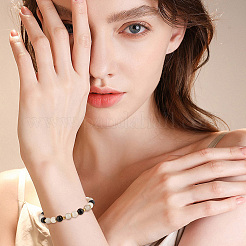 200 шт. 2-х цветные латунные наконечники для бусин KK-BBC0015-91