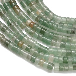 Естественный зеленый авантюрин бисер нитей G-Z110-A10-2x4mm-01B