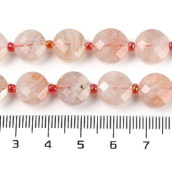 Натуральный Sunstone бисер пряди G-B094-A20-01