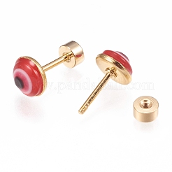 Затычки для ушей от сглаза из нержавеющей стали 304 EJEW-H105-12