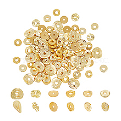 120 шт. 6 стиля латунных и сплавных бусин-разделителей&nbsp;FIND-PH0020-55