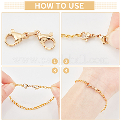 18 шт. 3-х цветные карабины из нержавеющей стали 304&nbsp;STAS-UN0030-94