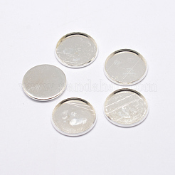 Латунные сеттинги для размещения кабошонов&nbsp;LS-X-KK-18MM-S