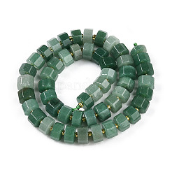 Естественный зеленый авантюрин бисер нитей G-T140-30