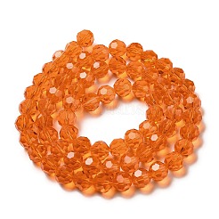 Прозрачные стеклянные бусины&nbsp;EGLA-A035-T10mm-D05