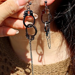 Наручники сплав панцирная цепь подвеска серьги-гвоздики&nbsp;FS-WG10D04-01