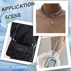 20 шт. пружинные кольца из цинкового сплава PALLOY-SP0001-11