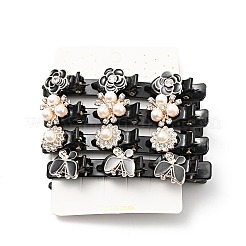 Наборы модных двухслойных пластиковых заколок крокодил PHAR-P005-24