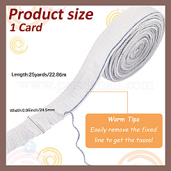 Лента с кисточками из полиэстера OCOR-WH20003-55D