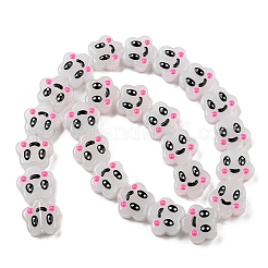 Прозрачные стеклянные бусины LAMP-R145-04