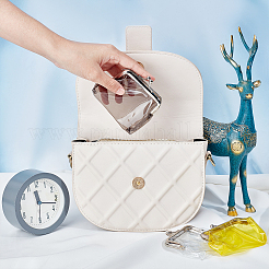 3 шт. 3-х цветный прозрачный ПВХ кошелек для мелочи&nbsp;ABAG-GF0001-14