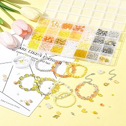 Наборы для изготовления браслетов из эмали&nbsp;DIY-FS0007-52