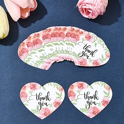 Мелованная бумага поздравительная открытка с благодарностью DIY-FS0007-76E