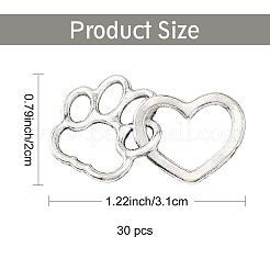 30 шт. Подвески из сплава в тибетском стиле&nbsp;FIND-YW0008-88