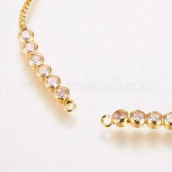 Латунь браслет-цепочка материалы MAK-P007-03-03G