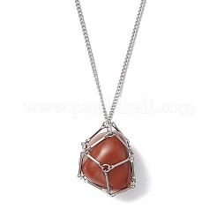 Не тускнеющий мешочек из нержавеющей стали для изготовления ожерелий NJEW-JN04821-01