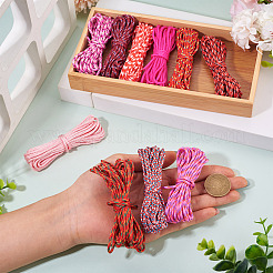 40 м двухцветные веревки из полиэстера и спандекса&nbsp;NWIR-TA0001-36