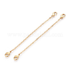 Удлинитель цепи из латуни&nbsp;KK-ZX024-37G-F