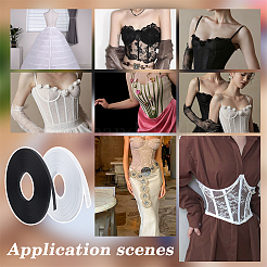 2 пачка 2-х цветных полиэстеровых косточек DIY-NB0009-68