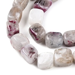 Натуральный сливовый цвет турмалиновый бисер пряди G-T141-12A