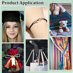 3-слойный круглый скрученный полиэфирный шнур&nbsp;OCOR-WH0105-089A