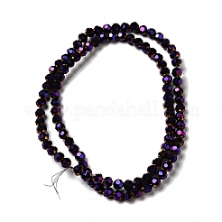 Гальванические стеклянные бусины&nbsp;EGLA-R042-4mm-02