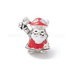 Европейские бусины из сплава эмали рождественской тематики&nbsp;MPDL-Q213-05AS