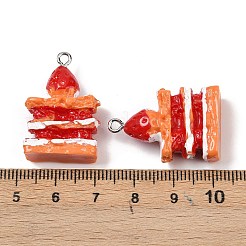 Подвески из непрозрачной смолы&nbsp;RESI-F061-04