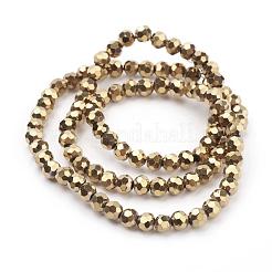 Гальванические стеклянные бусины EGLA-R042-4mm-03