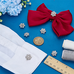 6 шт. латунные пуговицы с 1 отверстиями&nbsp;BUTT-FG0001-54P