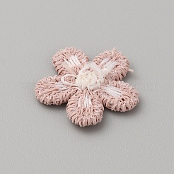 Двухцветные вязаные украшения из полиэстера&nbsp;DIY-WH0308-417B