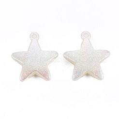 Гальванические подвески из абс-пластика с имитацией жемчуга KY-T023-003