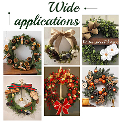 10шт. рамки для венков для поделок WOOD-FG0001-34