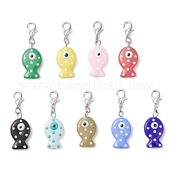 Подвесные украшения из фарфора ручной работы HJEW-JM04183-02