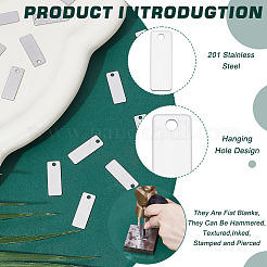 60 шт. подвески из нержавеющей стали 201&nbsp;STAS-ME0001-96