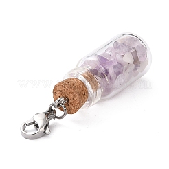 Стеклянные подвески для бутылок&nbsp;HJEW-JM00221-04