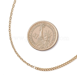 Женские ожерелья-цепочки панцирного плетения из нержавеющей стали 304 толщиной 2 мм&nbsp;NJEW-JN05561