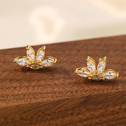 Серьги-гвоздики из циркония&nbsp;WGA8374-01