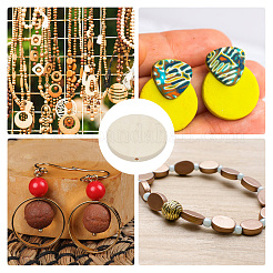 150шт деревянные бусины WOOD-DR0001-02B