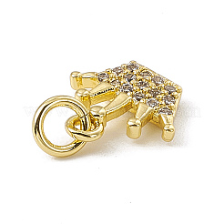 Латунные микро проложить кубического циркония подвески&nbsp;ZIRC-F132-82G